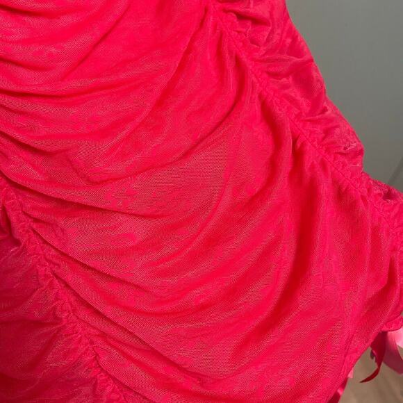 Sexy Little Things Victorias Secret 34C Dark Pink Garter Clips VTG Lingerie - Picture 5 of 7